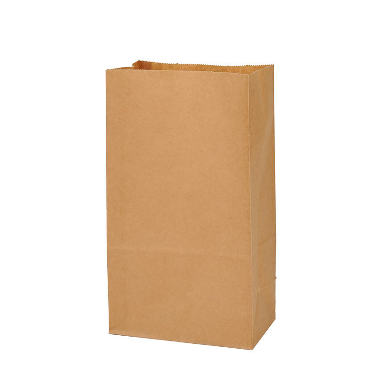 custom printed eco friendly recyclable brown kraft paper square flat bottom paper bags for fruit shopping packaging custom printed eco friendly recyclable brown kraft paper square flat bottom paper bags for fruit shopping packaging