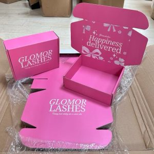 high quality customized black mailer packaging cartons for companies