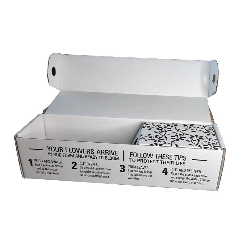 kraft paper flower shipping boxes, special express protective cartons for fresh cut flowers, customizable printing available kraft paper flower shipping boxes, special express protective cartons for fresh cut flowers, customizable printing available