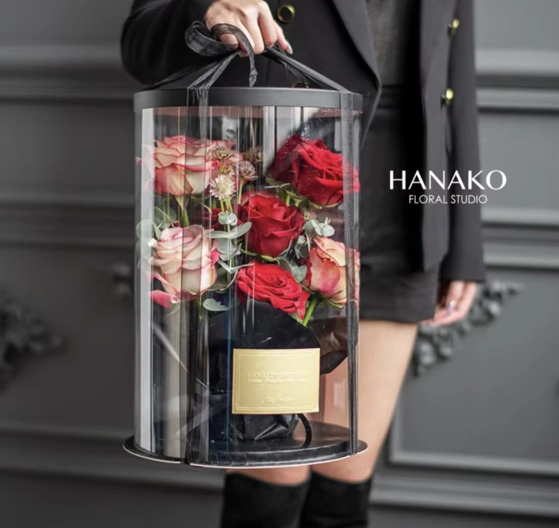 high end ins style flower handbags, customizable logo bouquet packaging bags, large trapezoidal gift bags high end ins style flower handbags, customizable logo bouquet packaging bags, large trapezoidal gift bags