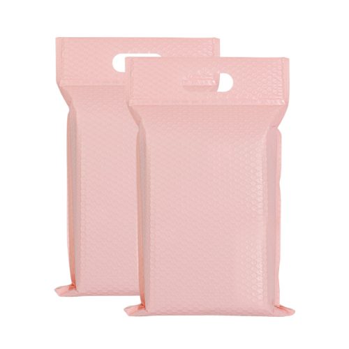sku-1-裸粉色手提 Colored padded bubble mailers(100PCS)