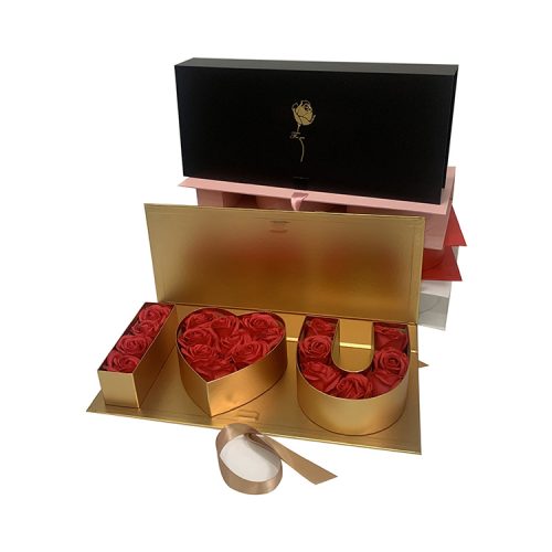 主图-1 i love you letter design flower gift box