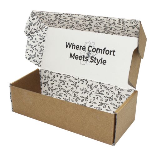 Color Printed Kraft Paper Corrugated Mailer Box