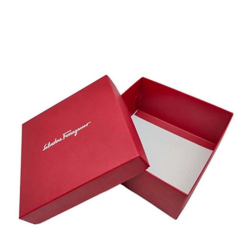 Gift box set with silver foiled logo