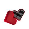 Heart-shaped packaging paper box