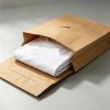 Thickened kraft paper mailing bags
