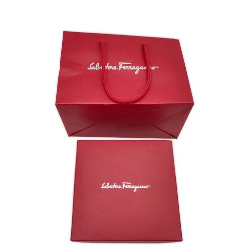 Gift box set with silver foiled logo