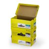 Colored Flip-Top Shoebox