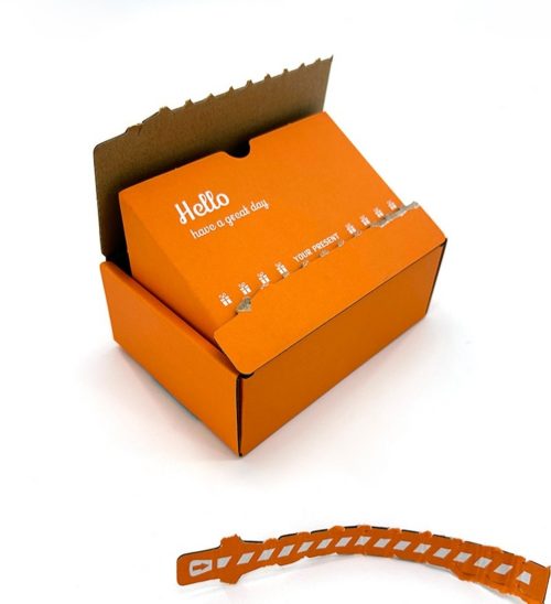Zipper Opening Mailer Box