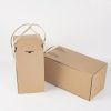 主图-4 thickened rigid kraft flower gift box, drop-resistant and non-deformable