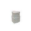 主图-4 heart shape polka dot silver hot stamping 2pcs flower gift box