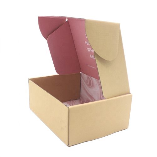 AE heavy-duty gold foiled packaging box