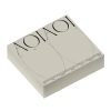 Premium white gold-foiled mailer box