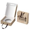 Custom logo corrugated hat box