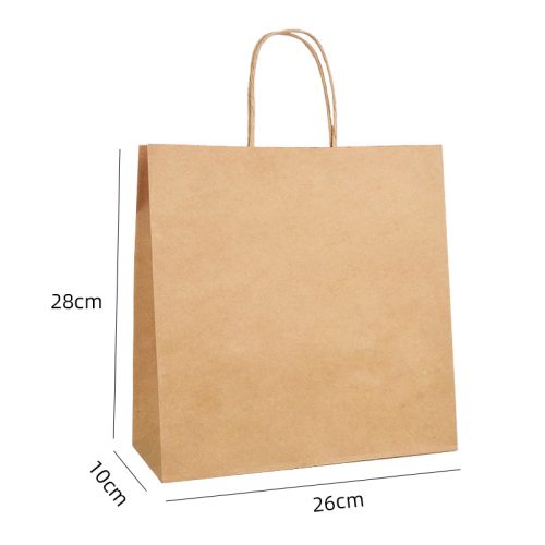 主图-7 Large kraft paper tote bag