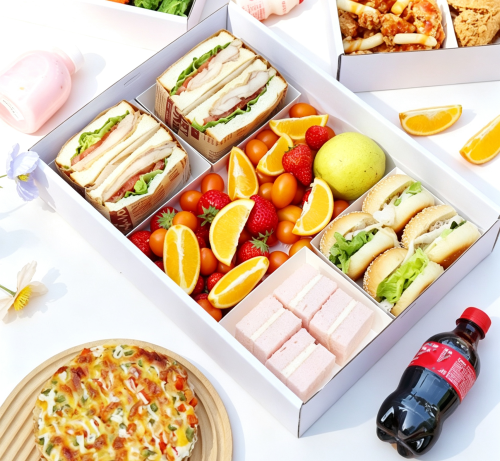 产品图换白底 (2) Kraft paper picnic boxes / Packaging boxes