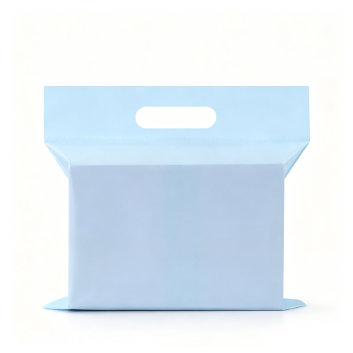 产品图白底处理 (5) Colored Frosted Clear CPE Mailer Bag with Handle(100 PCS)
