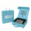 包装盒名称 (11) Thick corrugated paper double-sided color printed hand-held mailer box