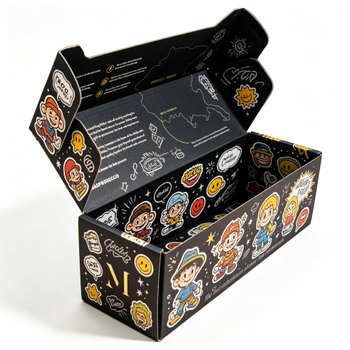CMYK four-color printing / Thickened rectangular mailer box