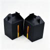 Black gift box with gold foil stamping