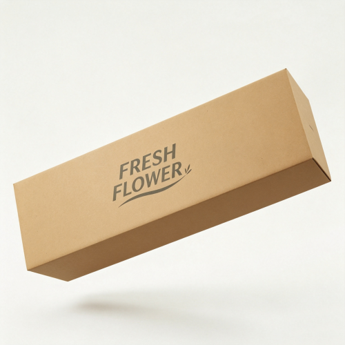 图片处理需求 (14) Small Rectangular Printed Flower Shipping Box