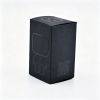 black cardboard packaging box