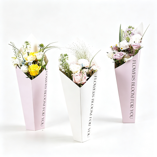 Minimalist Flower Packaging Box (Flowers Not Included)