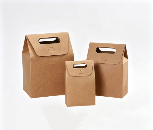 图片处理需求 (52) Handheld Paper Bag for Baking Packaging