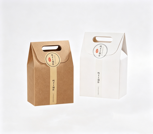图片处理需求 (53) Handheld Paper Bag for Baking Packaging