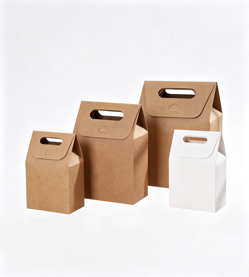 图片处理需求 (54) Handheld Paper Bag for Baking Packaging