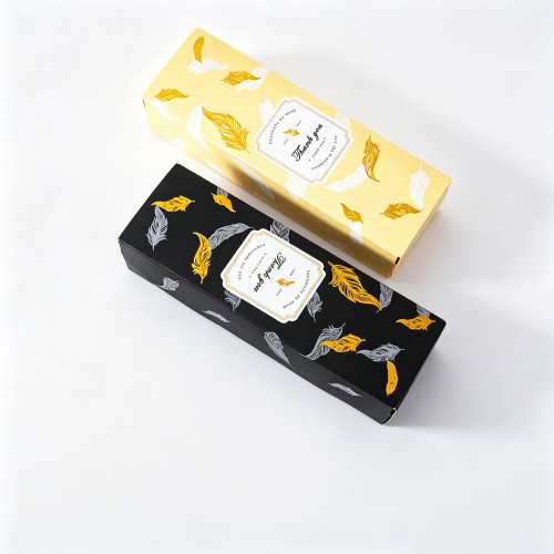 图片处理需求 (60) Colorful Gold Foil Pastry Packaging Box
