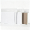 生成图片 (3) Frosted Clear CPE Mailer Bag with Handle(100PCS)