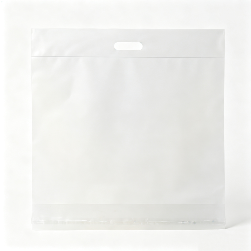 生成图片 Frosted Clear CPE Mailer Bag with Handle(100PCS)