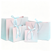 Aesthetic two-tone gradient gift bag