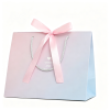 Aesthetic two-tone gradient gift bag