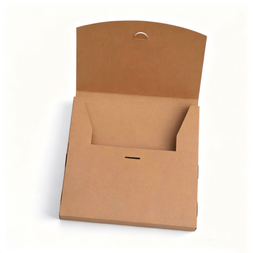 生成白底图片 (11) Kraft paper mailing box