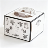 6-inch Custom Square Window Box