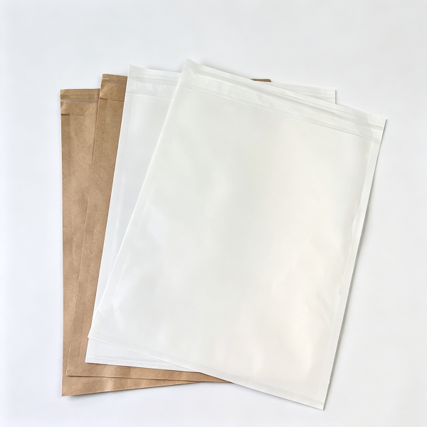 电商白底产品图生成 Kraft paper shipping bags