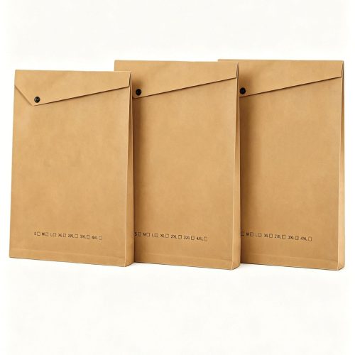 Thickened kraft paper mailing bags