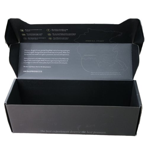 CMYK four-color printing / Thickened rectangular mailer box