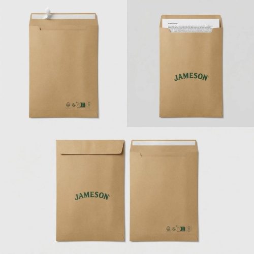 Biodegradable kraft paper mailers