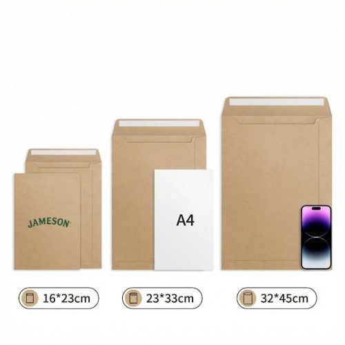 Biodegradable kraft paper mailers
