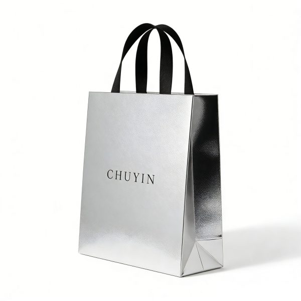 详情-7 Custom silver gift bags