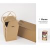 详情-8 thickened rigid kraft flower gift box, drop-resistant and non-deformable