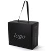 Custom logo corrugated hat box