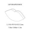 creative lip-shaped gift box