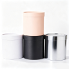 round solid-color small hug bucket flower gift box