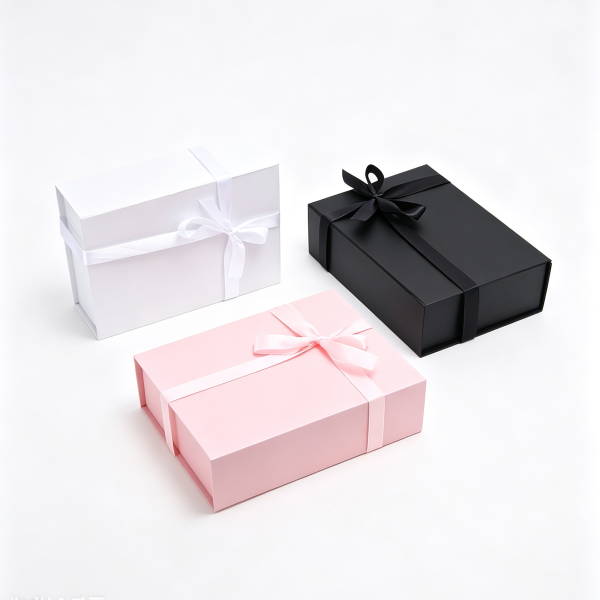 飞机盒标题 (4) One-piece Foldable Gift Box