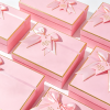 电商白底图生成 (1) pink gold-foiled gift box